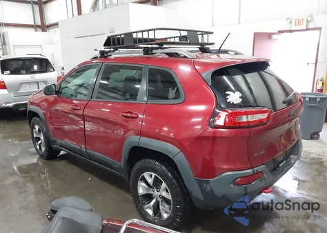 2015 Jeep Cherokee Trailhawk from USA, damaged, VIN 1C4PJMBS2FW635261